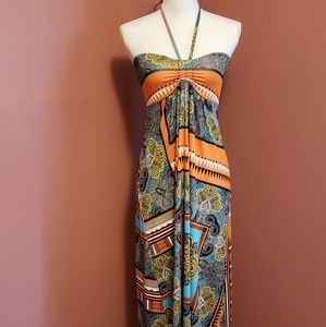 Therapy Halter top maxi dress